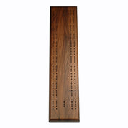 Cribbage - Board  &  Pegs 2 Track Solid Walnut Wood