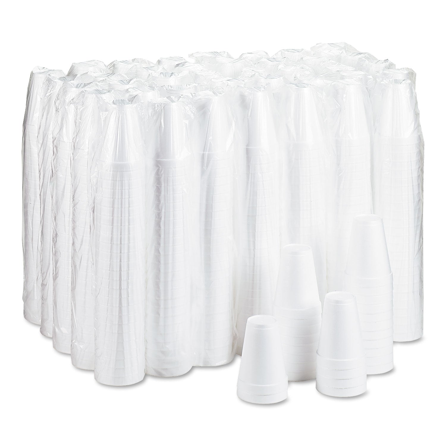 12 fl oz - White - Foam - Coffee, Soft Drink, Hot Cider, Hot Chocolate, Juice, Cappuccino, Tea, Cold Drink - 25/Bag - 40 / Carton