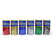 Glitter Assortment - 12 pk. Asst'd 3/4 oz. (2 Containers ea. Of first 6 colors)