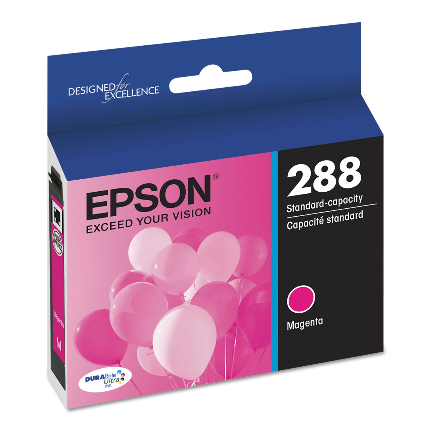 Epson DURABrite Ultra 288 Original Standard Yield Inkjet Ink Cartridge - Pigment Magenta - 1 Each