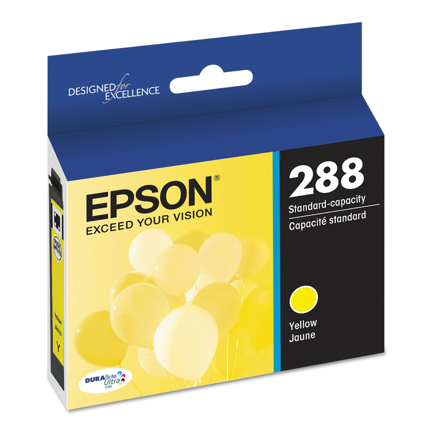 Epson DURABrite Ultra T288 Original Standard Yield Inkjet Ink Cartridge - Yellow - 1 Each