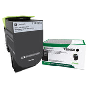 Lexmark Unison Original Black Laser Toner Cartridge, 1 Each, 3000 Page Yield