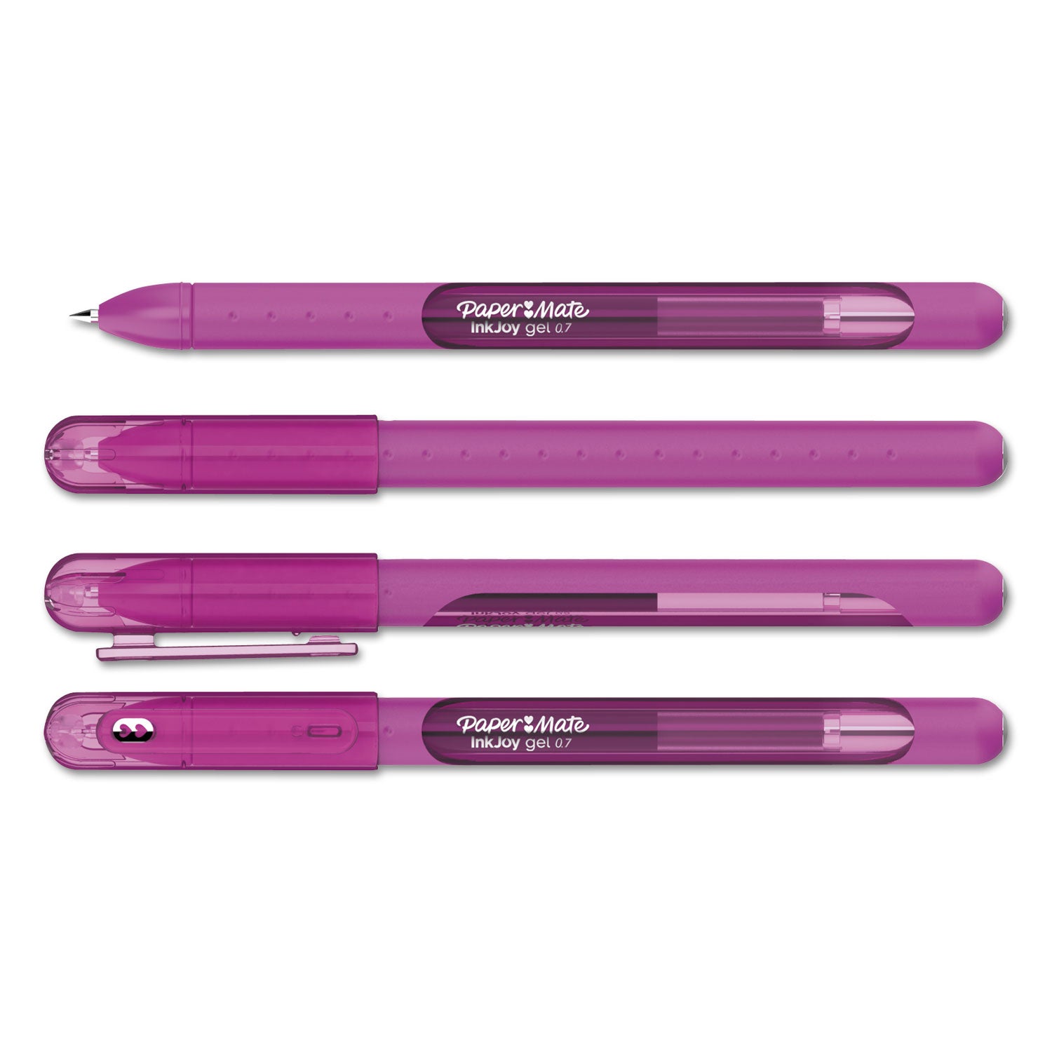 Medium Pen Point - Assorted Ink - Gel-based - 14 / Pack