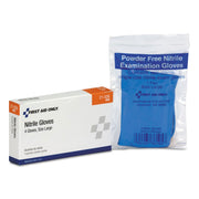 Ansi Compliant First Aid Kit Refill For 16 Unit First Aid Kit, Exam Gloves, 4/box