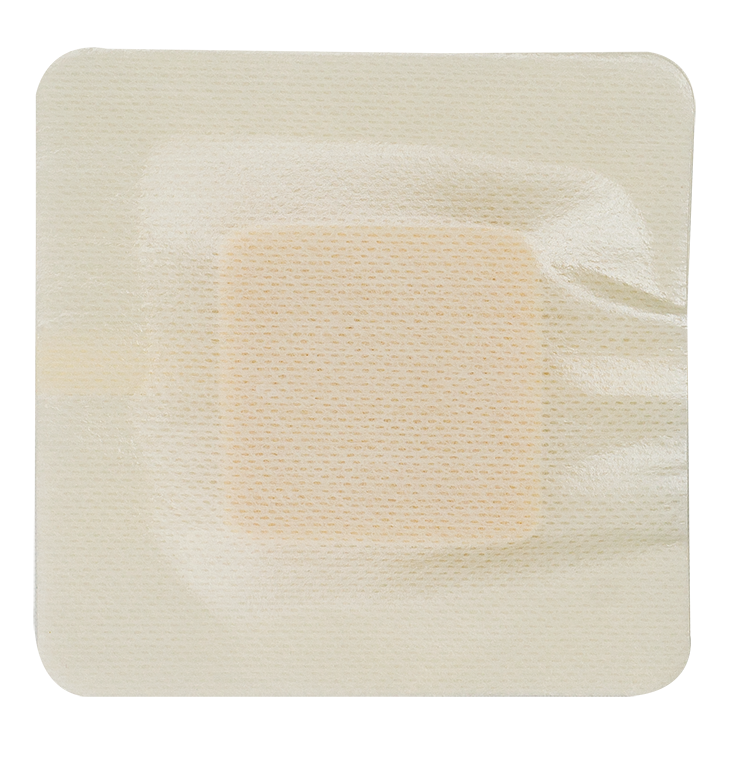 DynaFoam AG - Bordered Foam Dressing, 4" x 4"- 10 pcs per Box/10 Boxes per Case