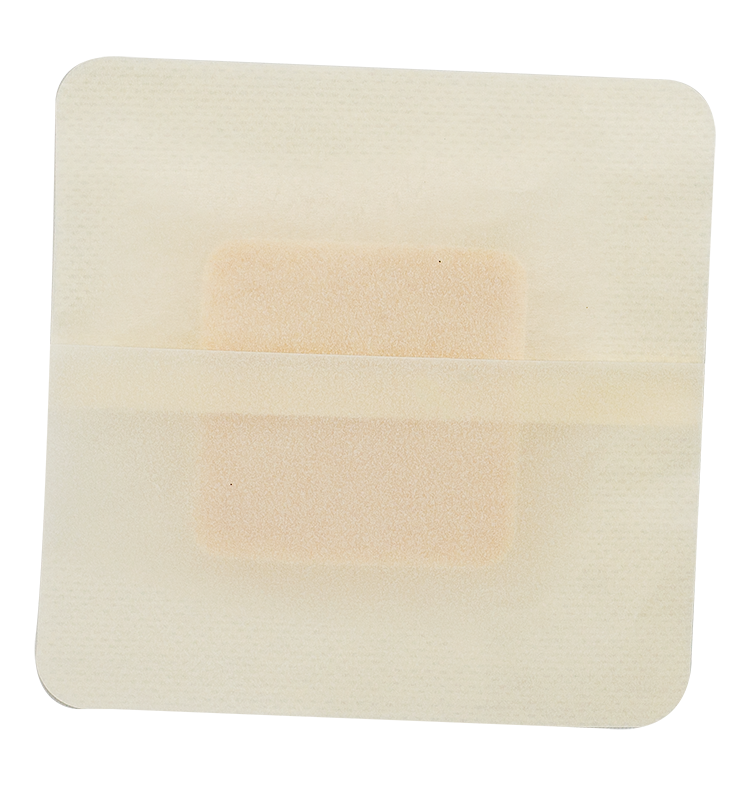 DynaFoam AG - Bordered Foam Dressing, 4" x 4"- 10 pcs per Box/10 Boxes per Case