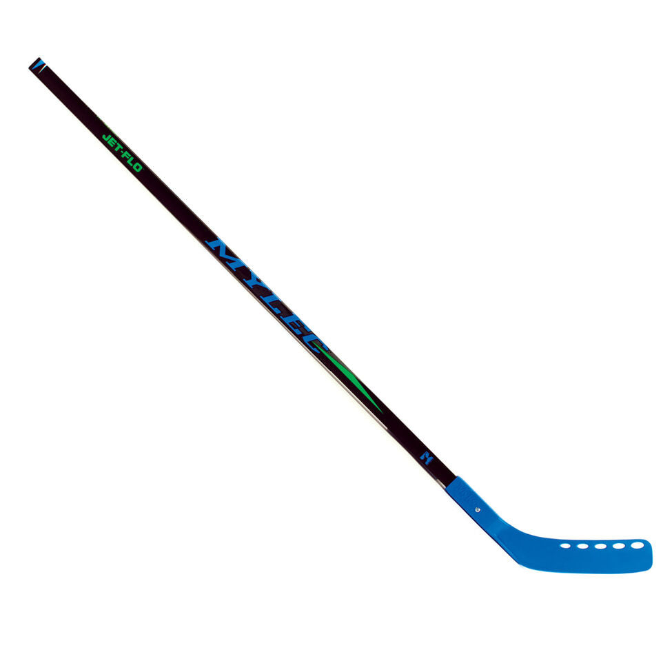 43″ Jet-Flo Youth Hockey Stick - Neon Blue