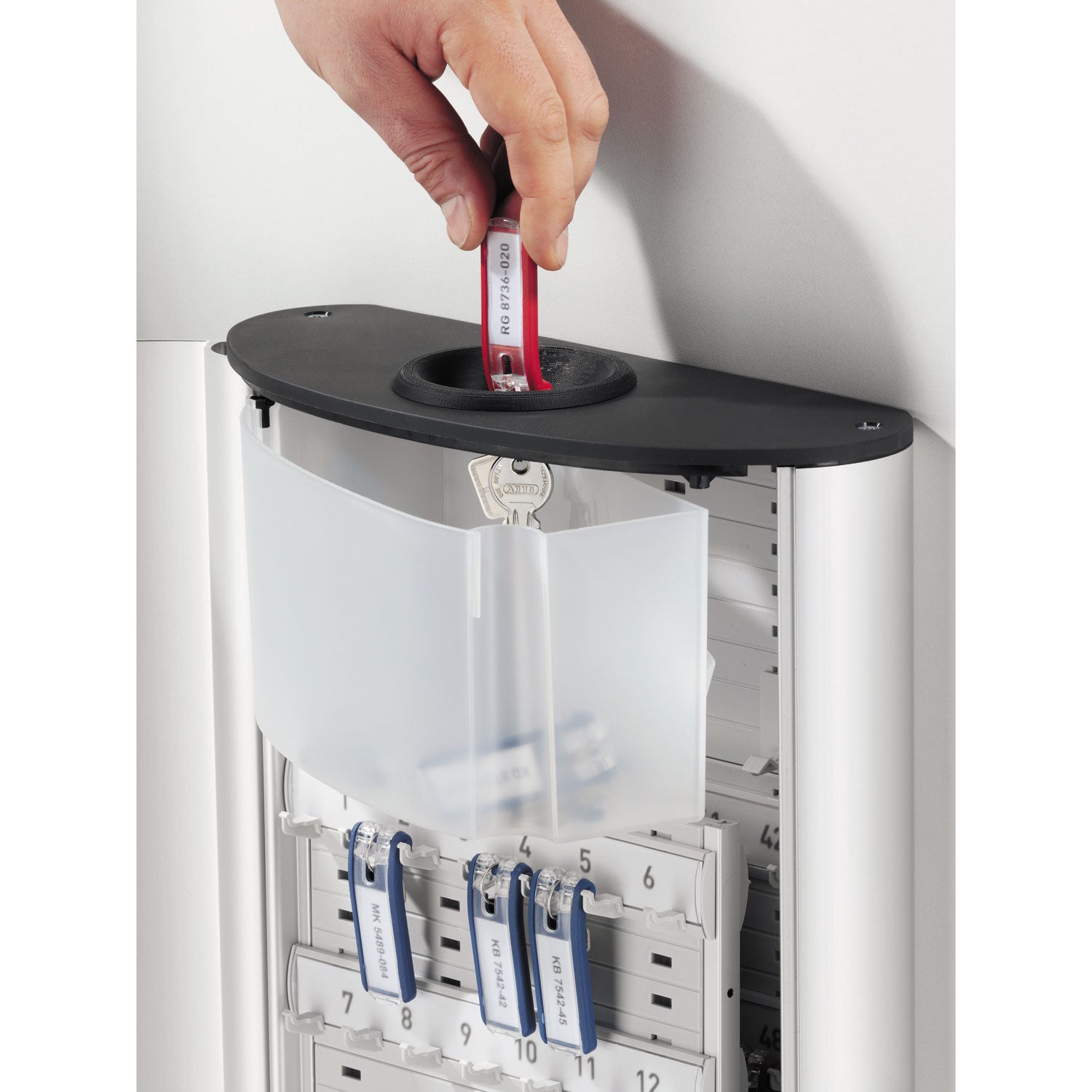 11.8" Width x 4.6" Depth x 15.5" Height - Lockable - Silver - Aluminum