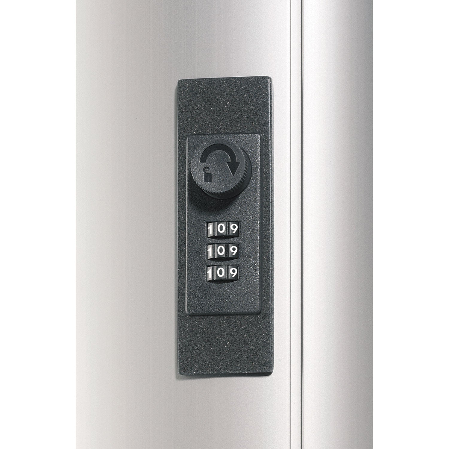 11.1" Width x 4.8" Depth x 15.7" Height - Security Lock - Silver - Aluminum