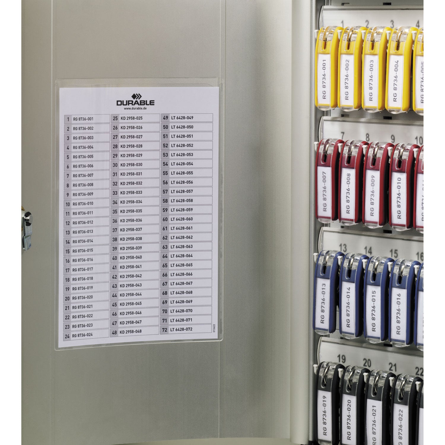 11.9" Width x 4.8" Depth x 15.7" Height - 1 x Door(s) - Security Lock - Silver - Aluminum
