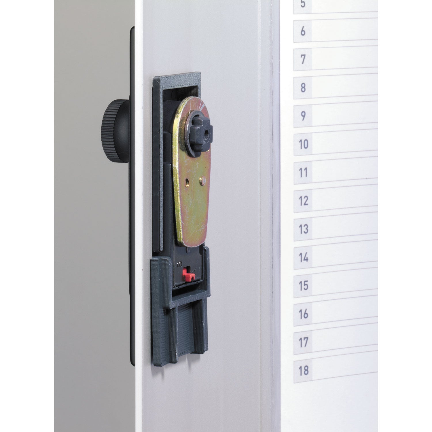 11.9" Width x 4.9" Depth x 11" Height - Security Lock - Silver - Aluminum