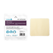 SiliGentle - Non-Adhesive Silicone Foam Dressing, 6" x 6" - 10 pcs per Box/12 boxes per Case