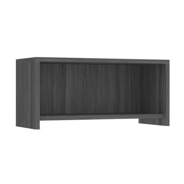 OfficeSource Laminate Wall Mounted Open Hutch - 36.5''W - Coastal Gray