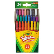 For Child - Red, Scarlet, Red Orange, Orange, Yellow-orange, Yellow, Green, Yellow Green, Blue Green, Blue, Red Violet, ... - Plastic - 24 / Set