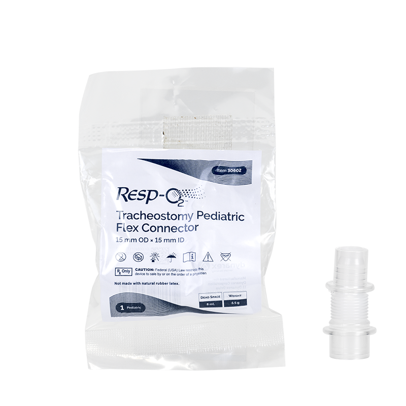 Tracheostomy Pediatric Flex Connector  - 50 per Case