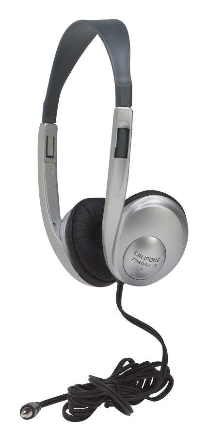 Multimedia Stereo Headphone without Volume Control, Silver