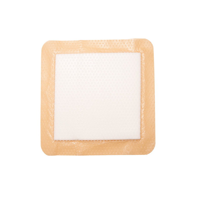 SiliGentle - Silicone Bordered Foam Dressing, 6" x 6" - 10 pcs per Box/12 boxes per Case
