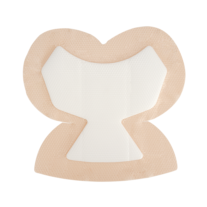 SiliGentle - Silicone Bordered Foam Dressing, Heel, 10" x 9" - 5 pcs per Box/12 boxes per Case