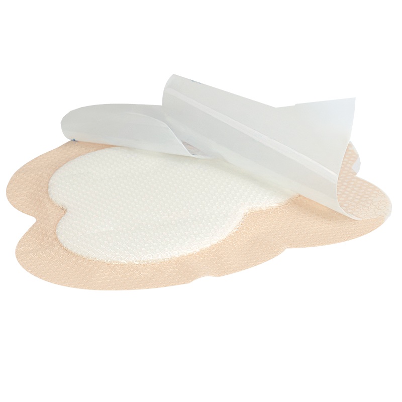 SiliGentle - Silicone Bordered Foam Dressing, Sacral, 7" x 7" - 5 pcs per Box/12 boxes per Case
