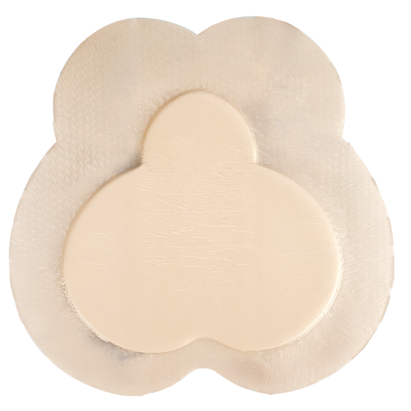 SiliGentle - Silicone Bordered Foam Dressing, Sacral, 7" x 7" - 5 pcs per Box/12 boxes per Case