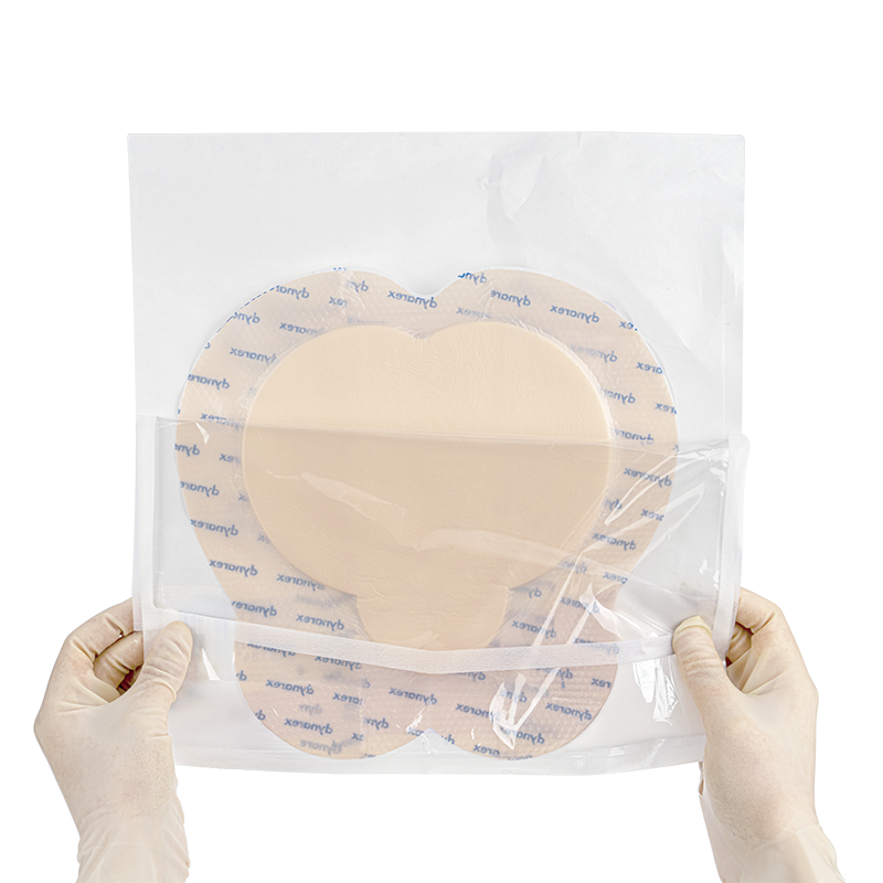 SiliGentle - Silicone Bordered Foam Dressing, Large Sacral, 9" x 9" - 5 pcs per Box/12 boxes per Case