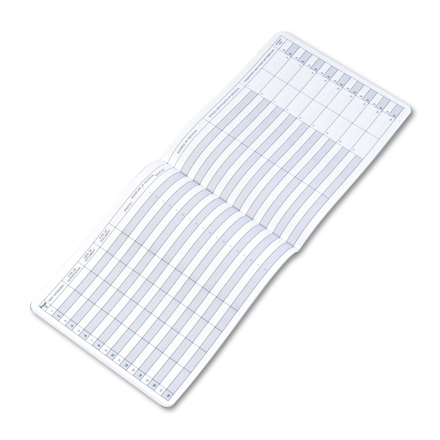 64 Sheet(s) - Thread Sewn - 10.50" x 8.25" Sheet Size - 10 Columns per Sheet - Burgundy - White Sheet(s) - Maroon Cover - Recycled - 1 Each