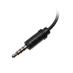Deluxe Stereo Headset with "To Go" Plug & 2-Layered Cord, Beige