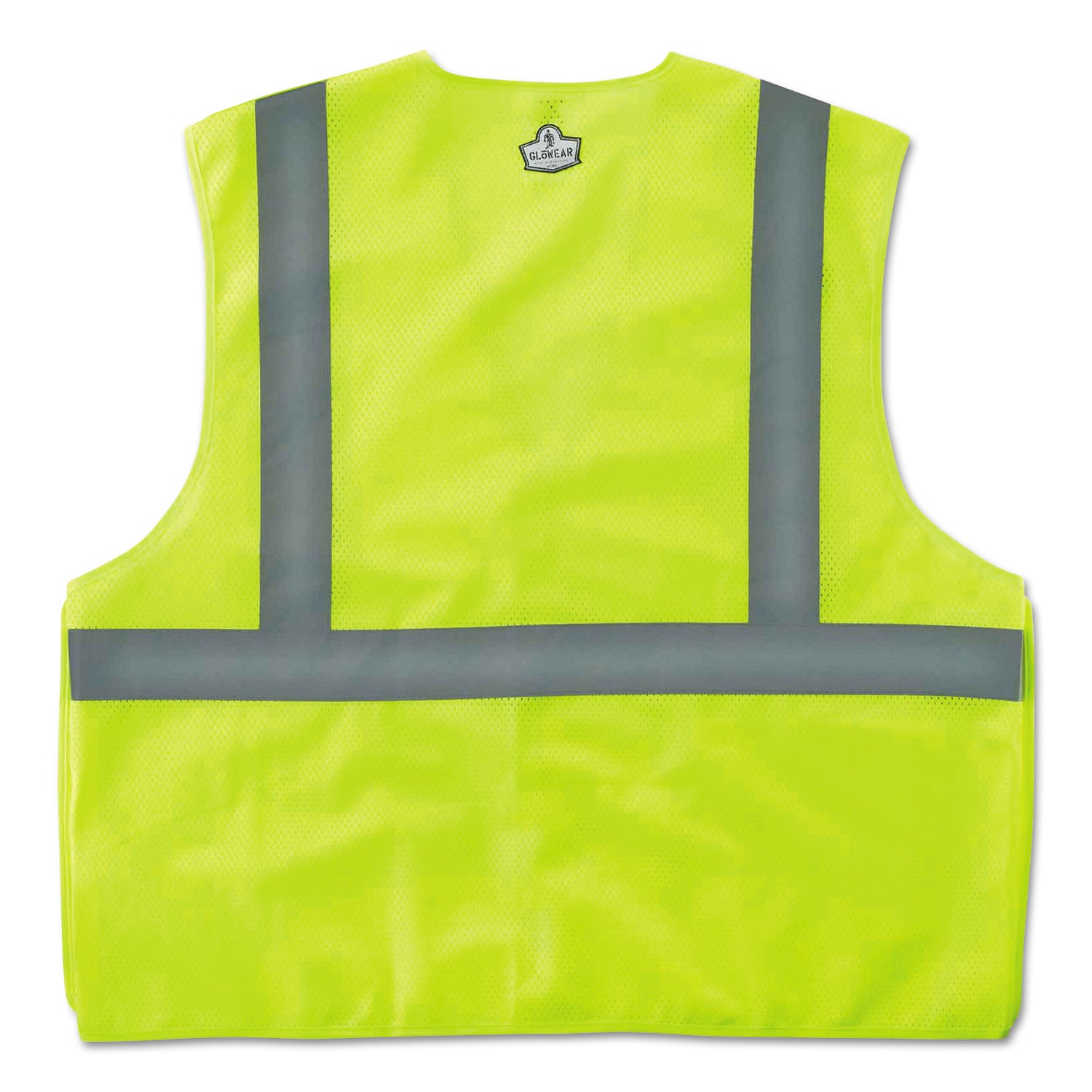 Ergodyne 8215BA Breakaway Mesh Safety Vest, Lime, 4XL/5XL, Hook & Loop Closure, High Visibility, Polyester Mesh, Lightweight, Breathable, Pocket, Machine Washable, 1 Each