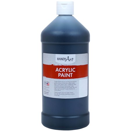 Handy Art Acrylic Paint 32oz-Mars Black