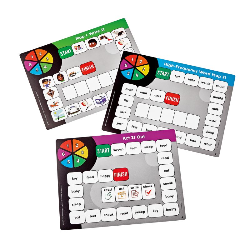 Guided Phonics + Beyond®, Game Tray Center, Units 4-6