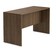 OfficeSource OS Laminate 41"H Standing Table - Modern Walnut
