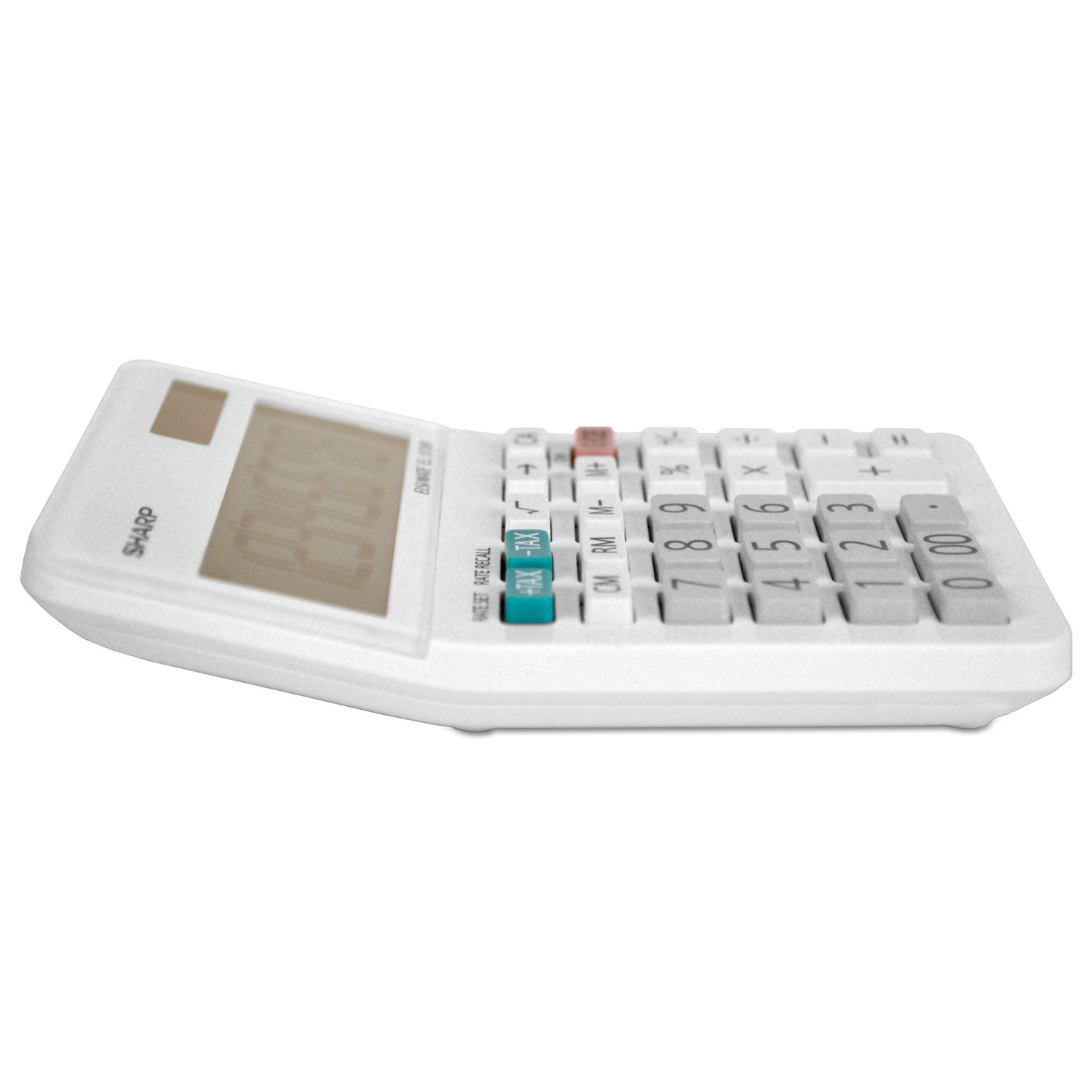 4-Key Memory, Sign Change, Backspace Key, Auto Power Off, Double Zero - 8 Digits - LCD - 1" Height x 3.4" Width x 4.8" Depth - White - Desktop - 1 Each