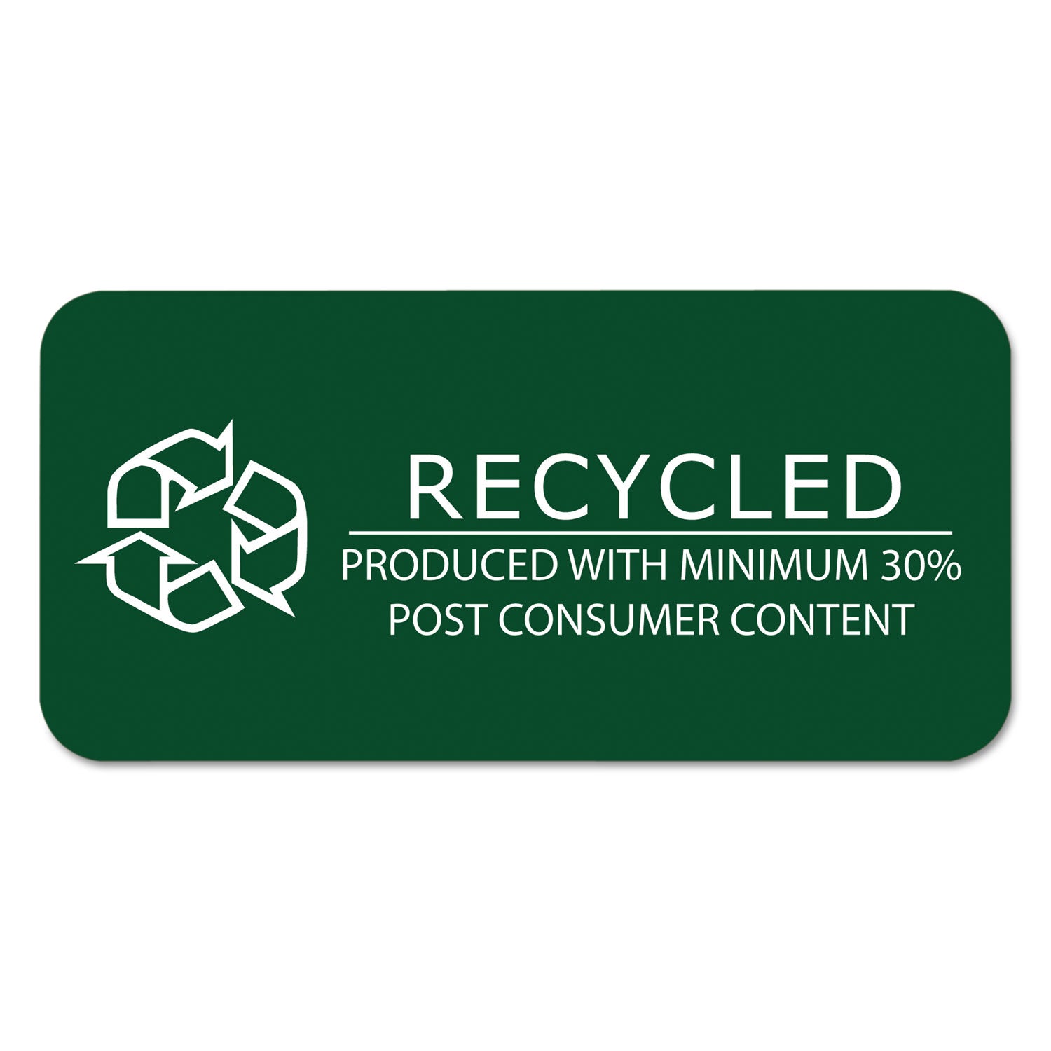Roaring Spring Recycled Legal Pad, 40 Sheets, 80 Pages, Canary, 11 3/4" x 8 1/2", Wide Ruled, Double Line Red Margin, Stapled/Tapebound, Green Binding, 1 Dozen