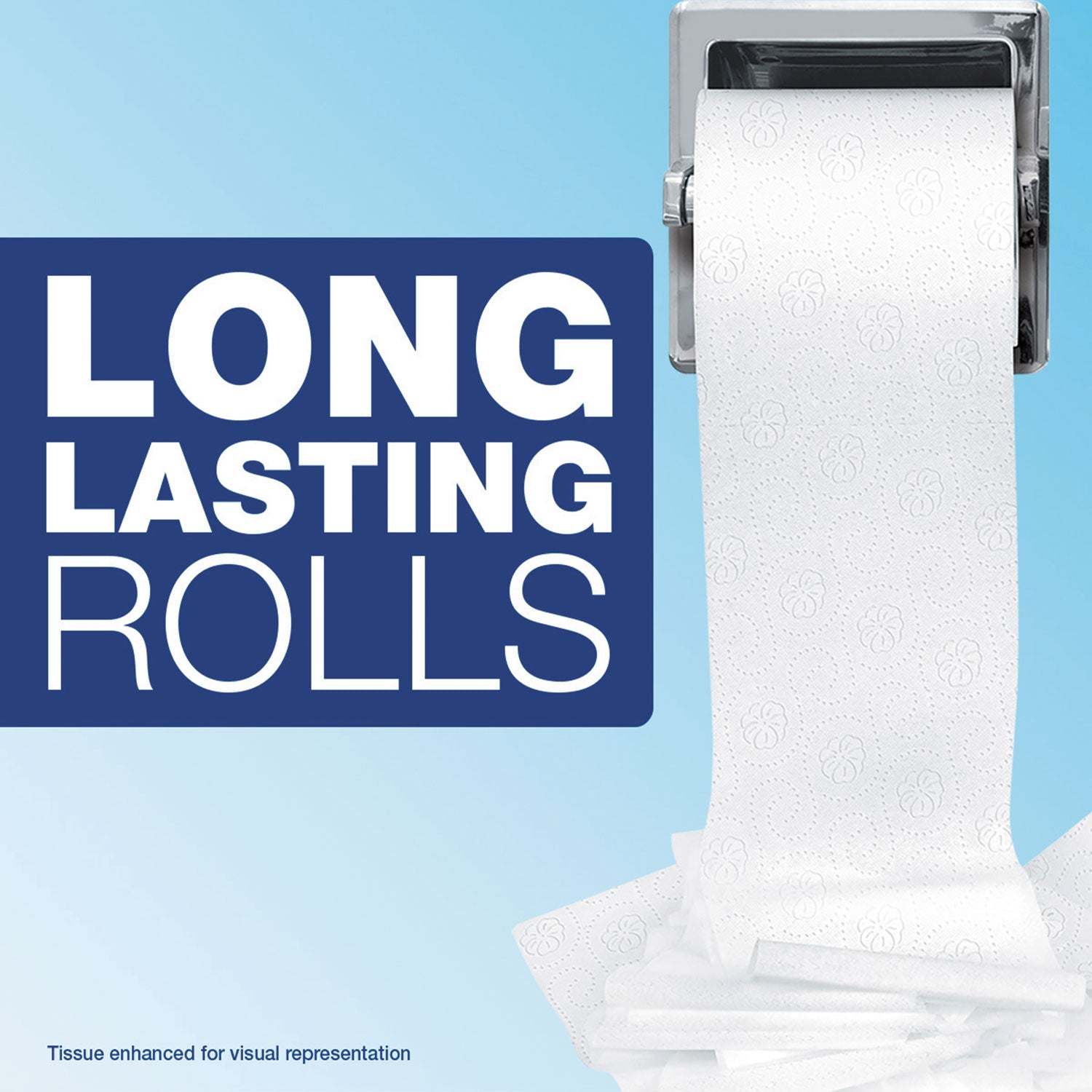 2 Ply - 450 Sheets/Roll - White - 75 / Carton