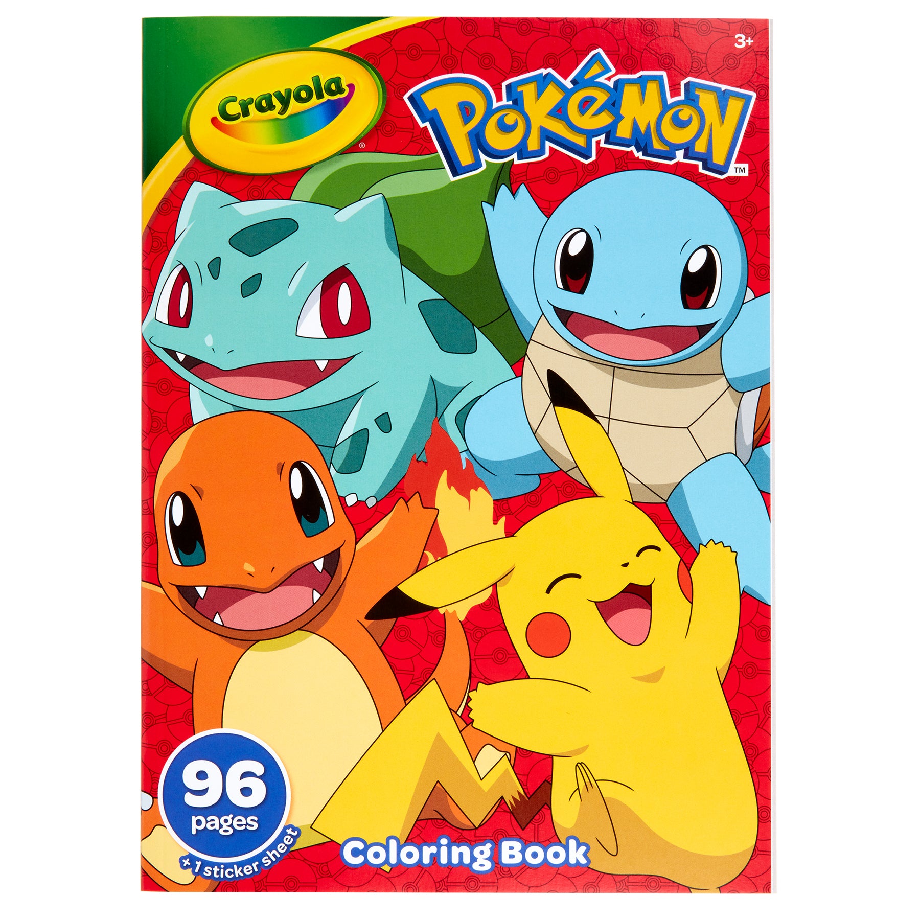 Coloring Book, Pokemon, 96 Pages