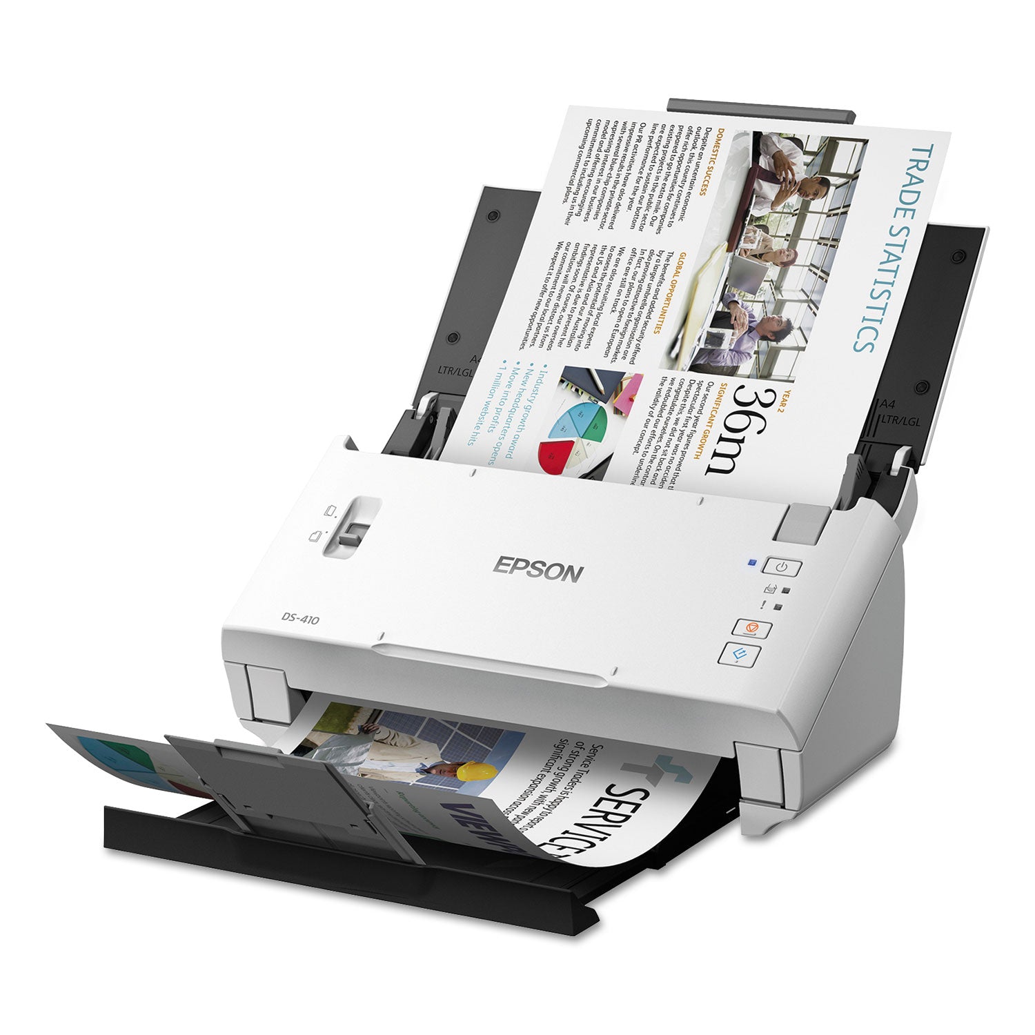 48-bit Color - 16-bit Grayscale - 26 ppm (Mono) - 26 ppm (Color) - Duplex Scanning - USB