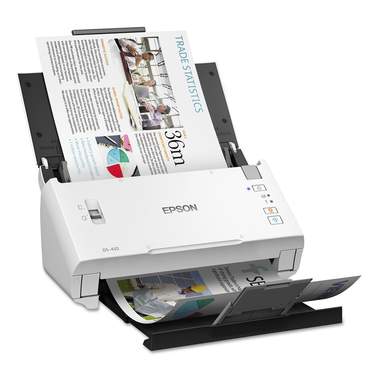 48-bit Color - 16-bit Grayscale - 26 ppm (Mono) - 26 ppm (Color) - Duplex Scanning - USB
