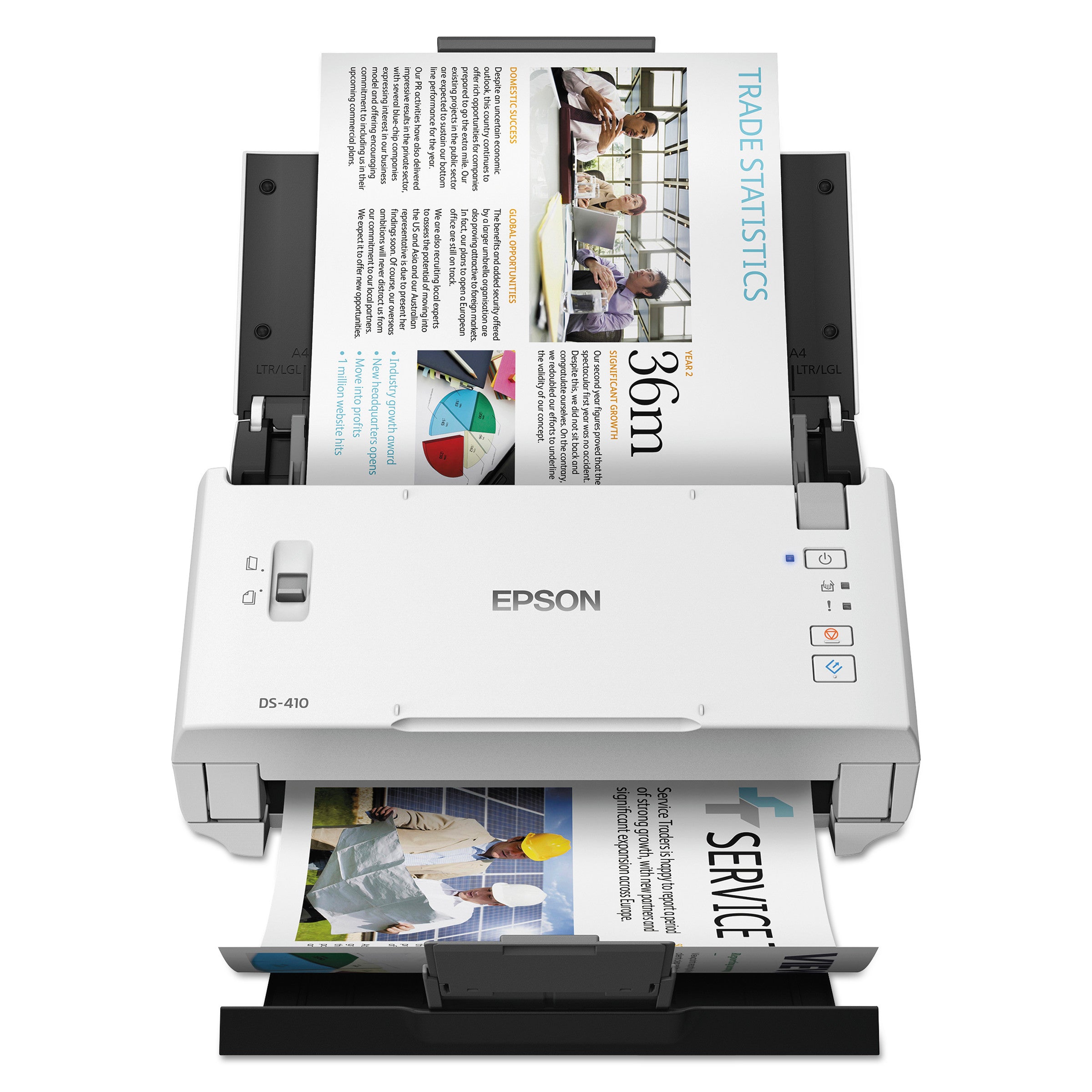 48-bit Color - 16-bit Grayscale - 26 ppm (Mono) - 26 ppm (Color) - Duplex Scanning - USB