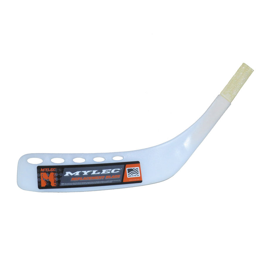 MK2 Air-Flo Hockey Stick Replacement Blade w/wood hozel - White
