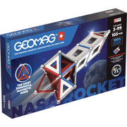 Geomag™ Classic Panels Magnetic Construction Set, NASA Rocket, 103 Pieces