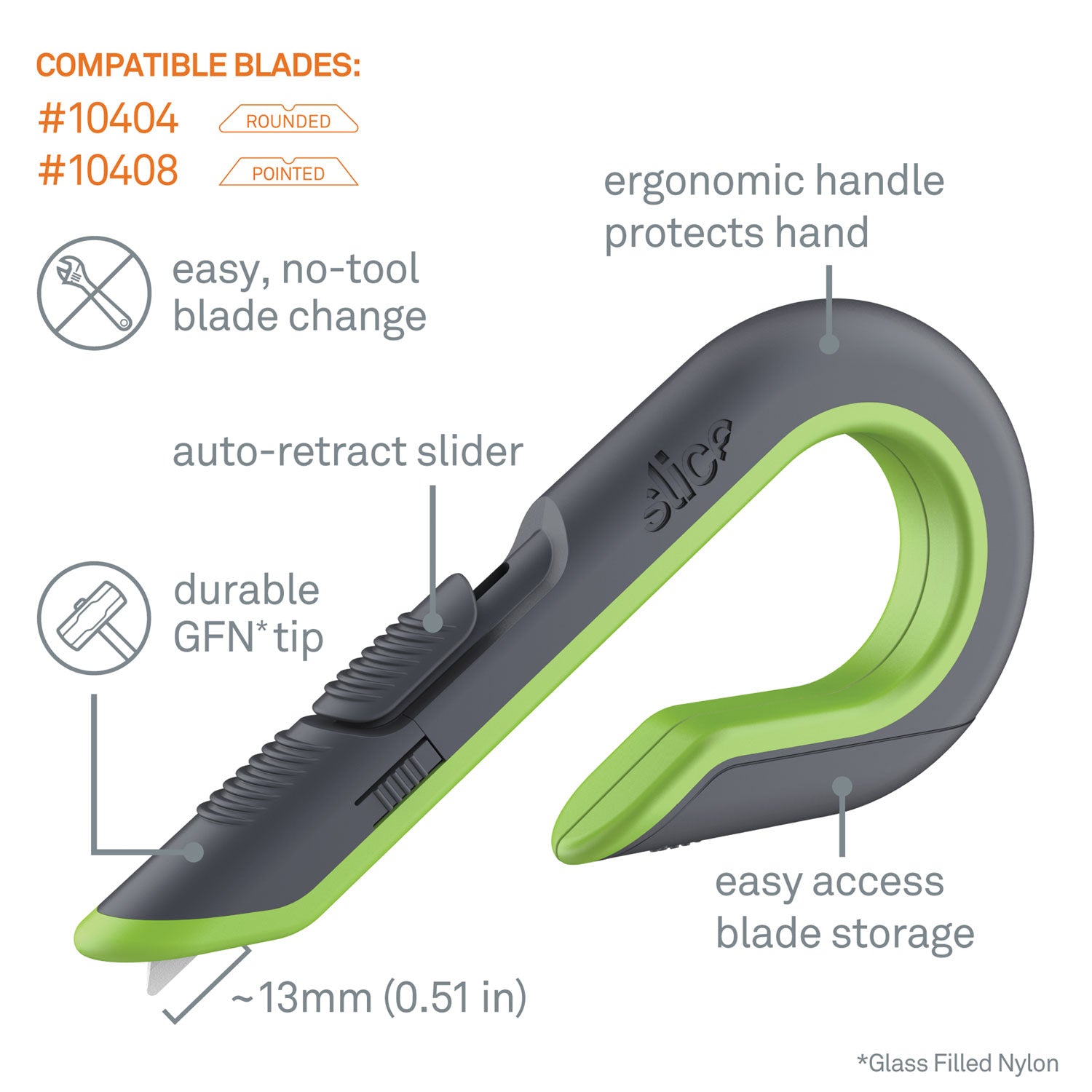 Slice Auto Retract Box Cutter