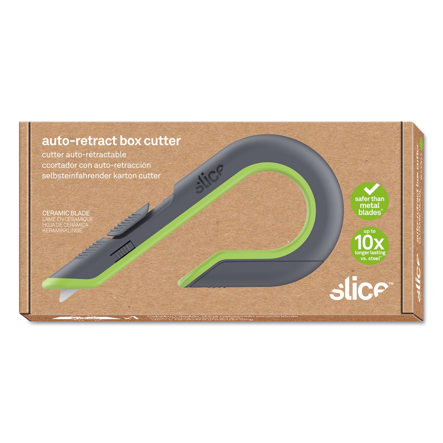 Slice Auto Retract Box Cutter
