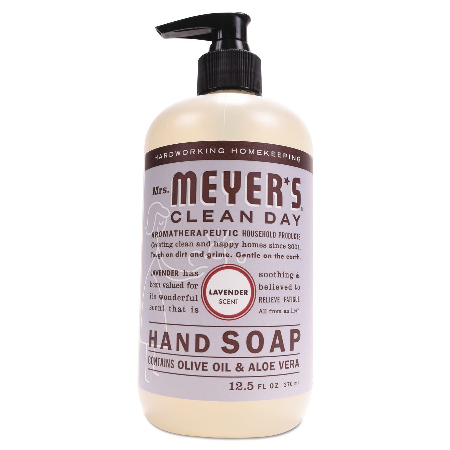 Clean Day Liquid Hand Soap, Lavender Scent, 12.5 Oz, 6/Carton