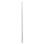 Wrapped Giant Straws, 10.25", Polypropylene, Clear, 1,000/carton