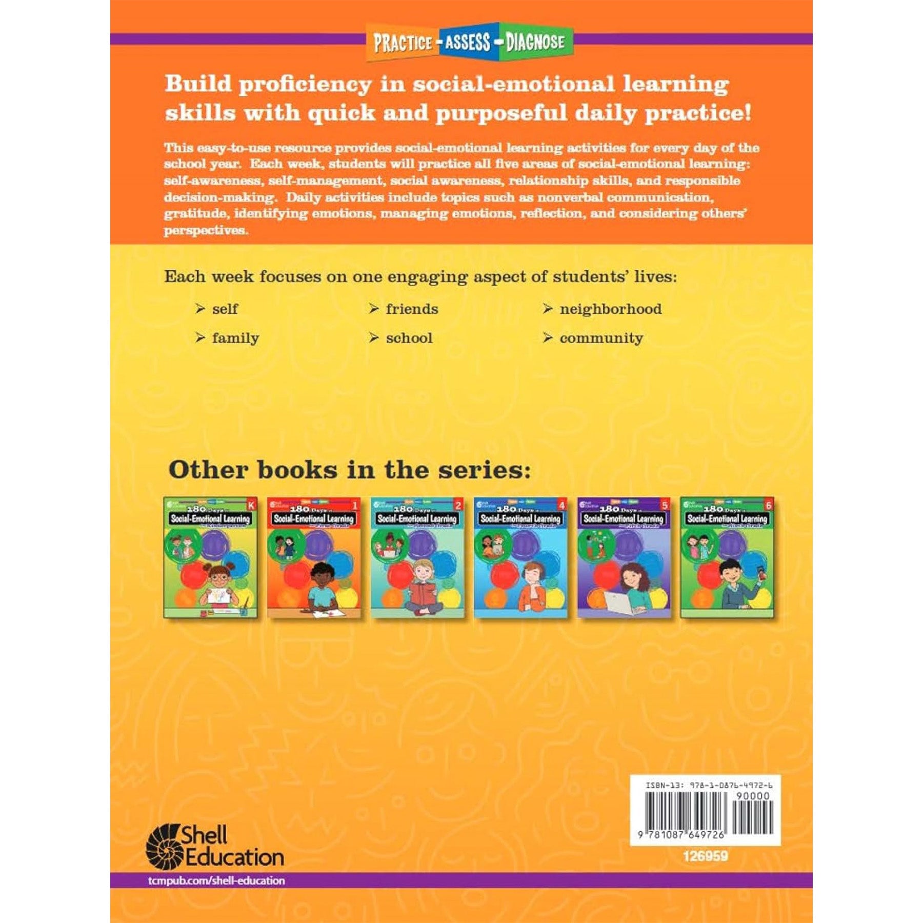180 Days of Social-Emotional Learning for Third Grade