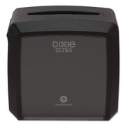Interfolded Dispenser - 275 x Napkin - 7.2" Height x 7.6" Width x 6.1" Depth - Black - Rubber Feet, Non-slip Base, See Through Window, Slip Resistant - 1 Each