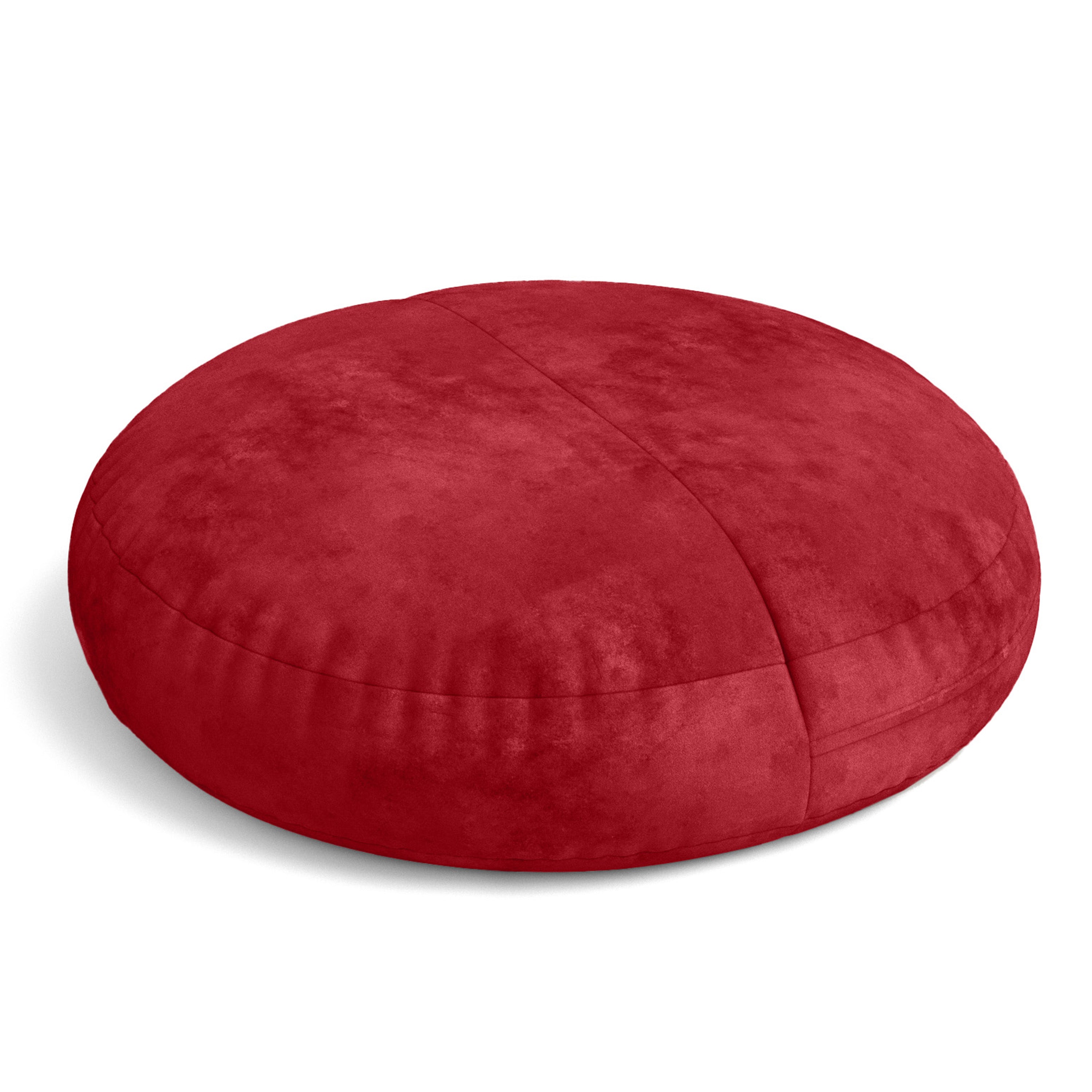 Jaxx Cocoon 4 Foot Bean Bag Chair and Crash Pad, Black