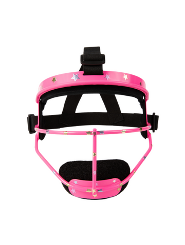 RIP-IT Girls Play Ball Starlight Fielders Mask - One Size - Pink