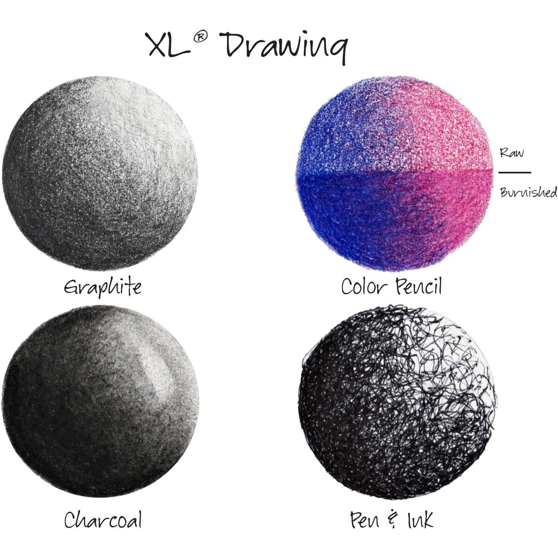 XL Series Drawing Pad, Top Wire Binding, 60 Sheet, 11x14 inch, 1 Count