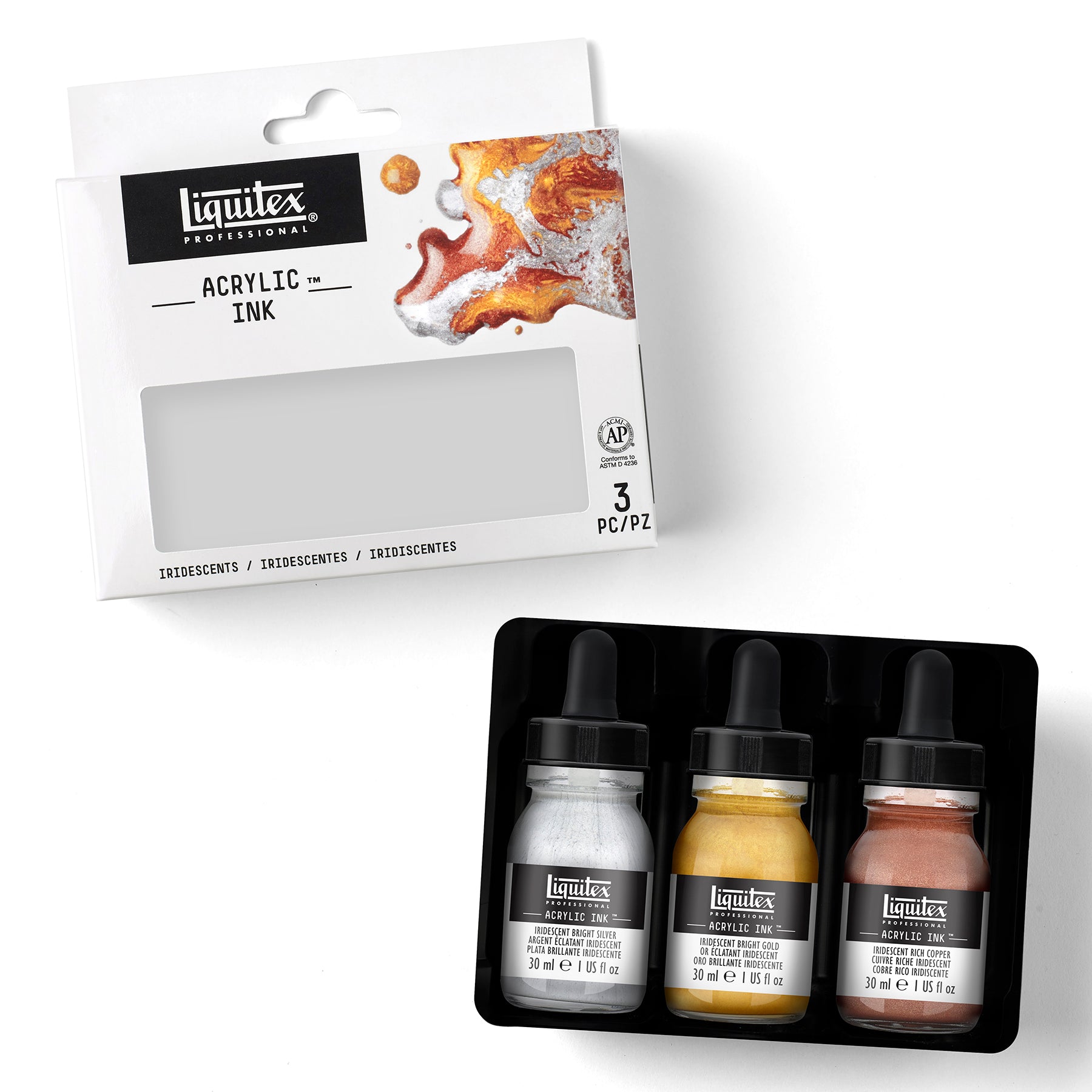 LQ Ink 3 Iridescent Set